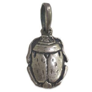 Colgante Plata Escarabajo