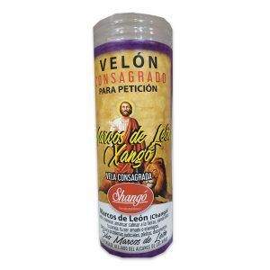 Velón Consagrado Marcos de León (Xangó)