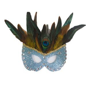 Mascara azul cielo